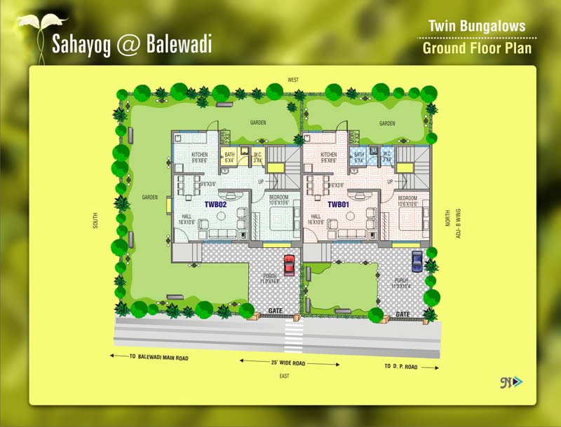 Sahayog- Twin bungalow, Ground Floor